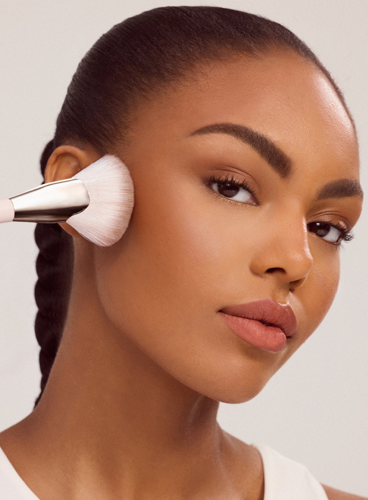 angled powder brush angled powder brush