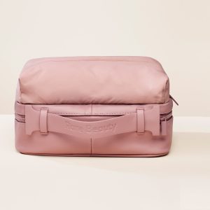 puffy toiletry bag mauve